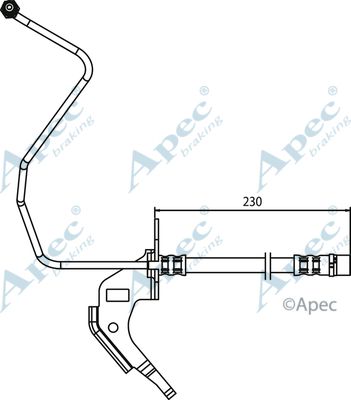 APEC BRAKING Jarruletku HOS3708